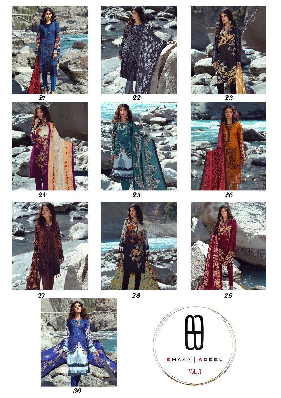 Emaan Adeel 3 Readymade Latest Fancy Designer  Pure Lawn Karachi Cotton Dress